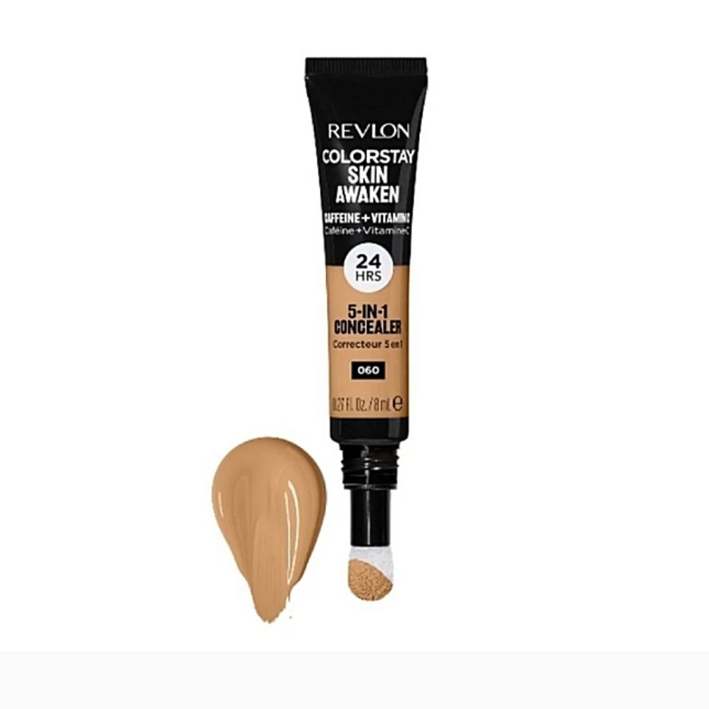 4 x Revlon Skin Awaken Cream Concealer Longwear, 060 Deep